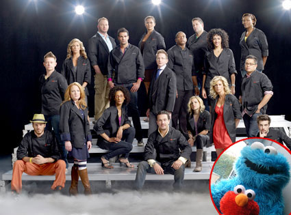 Top Chef Allstars, Elmo, Cookie Monster Top Chef Allstars, Elmo, Cookie Monster